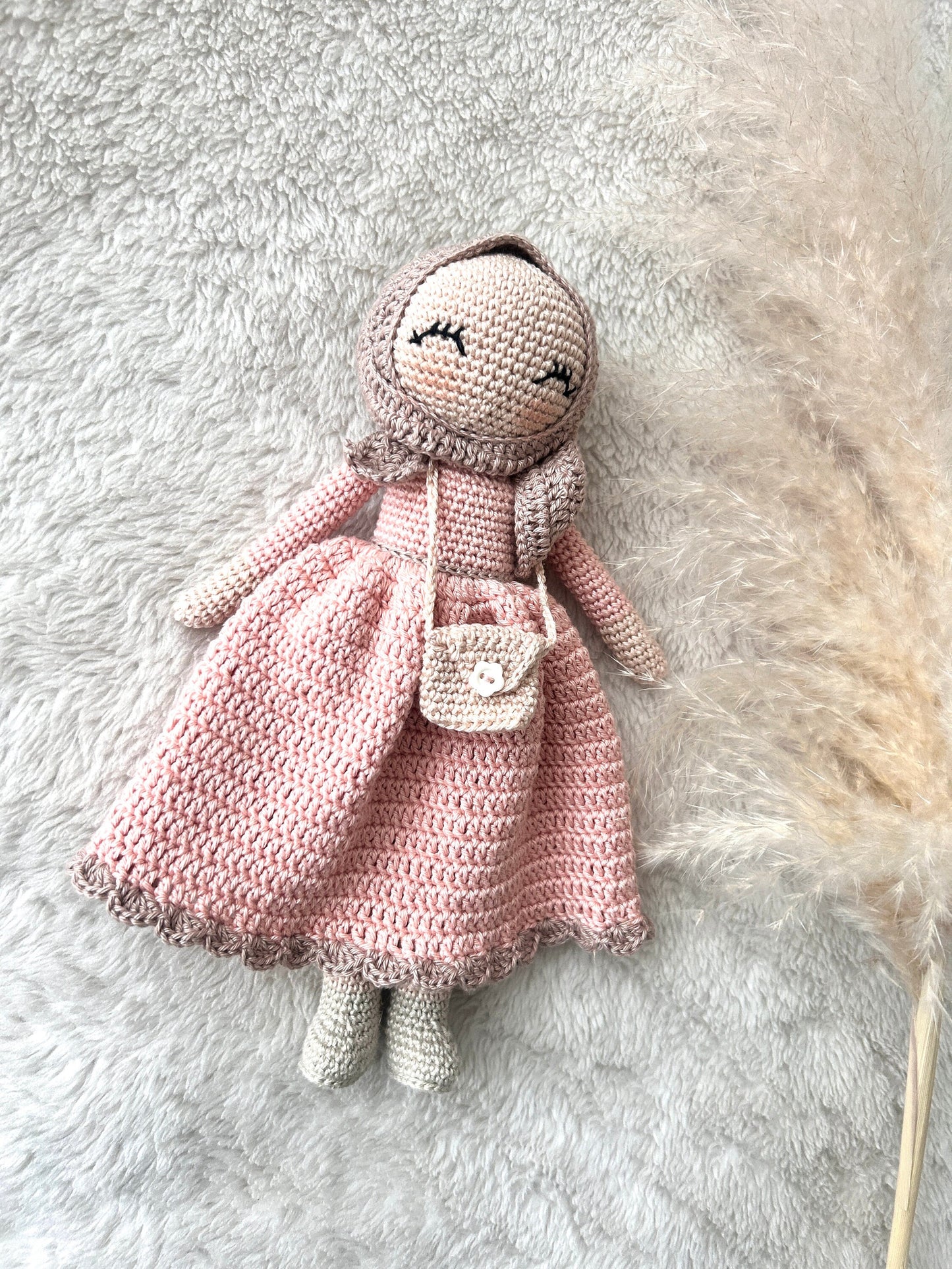 Crochet Muslim Doll with Hijab: Ramadan/Eid Gift