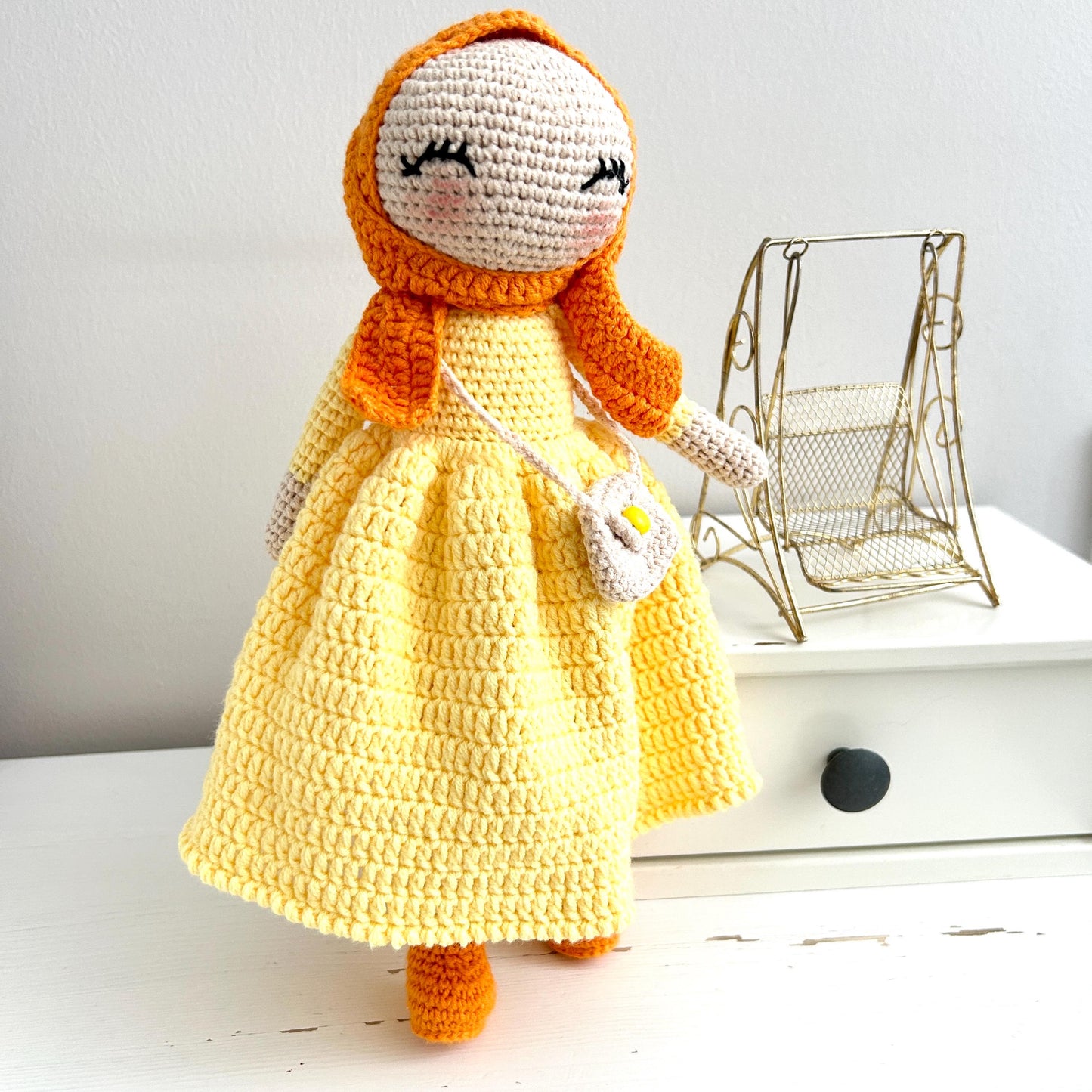 Handmade Crochet Muslim Doll: Ramadan Gift, Eid Gift