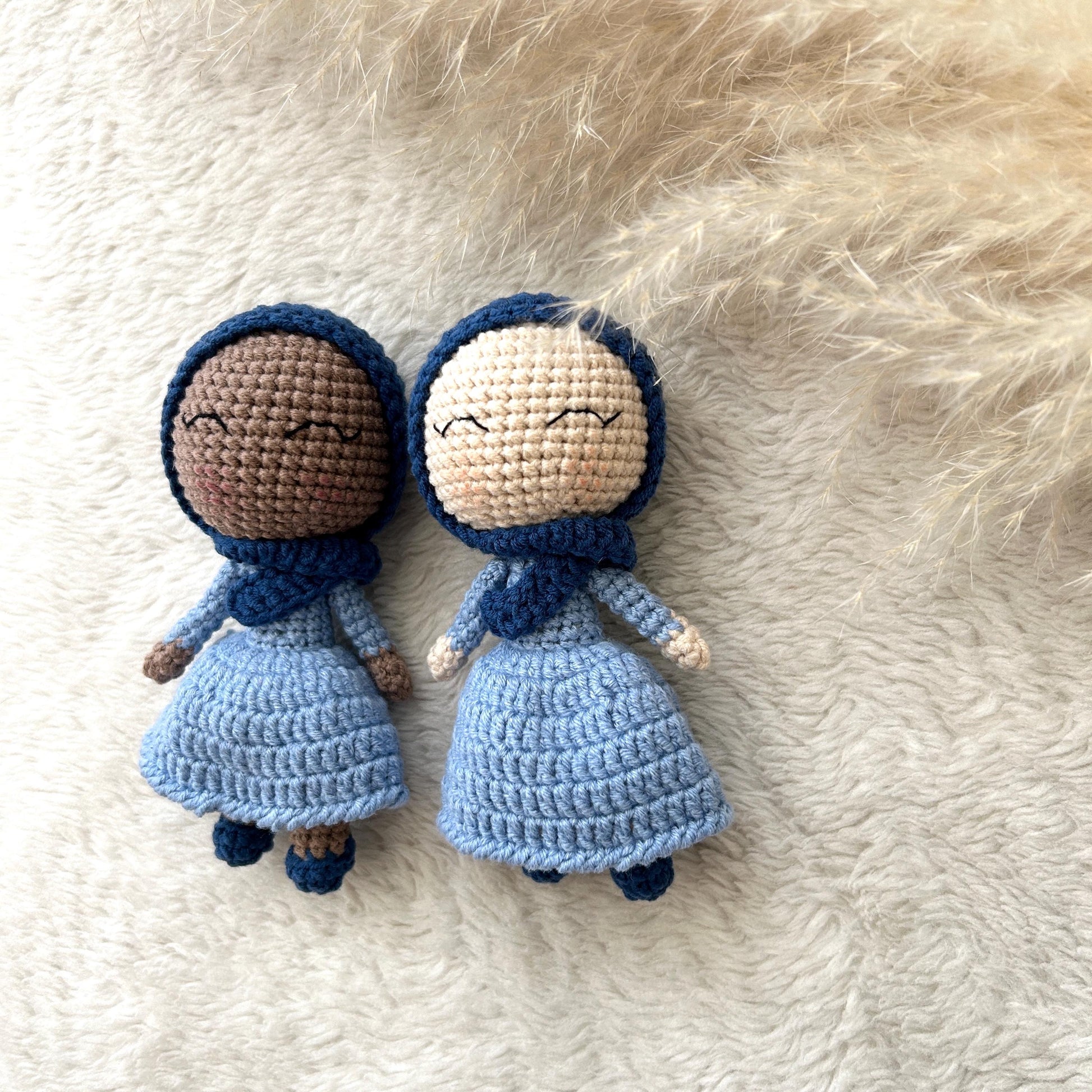 Crochet Hijab Doll: Amigurumi Muslim Gift, Ramadan Decor