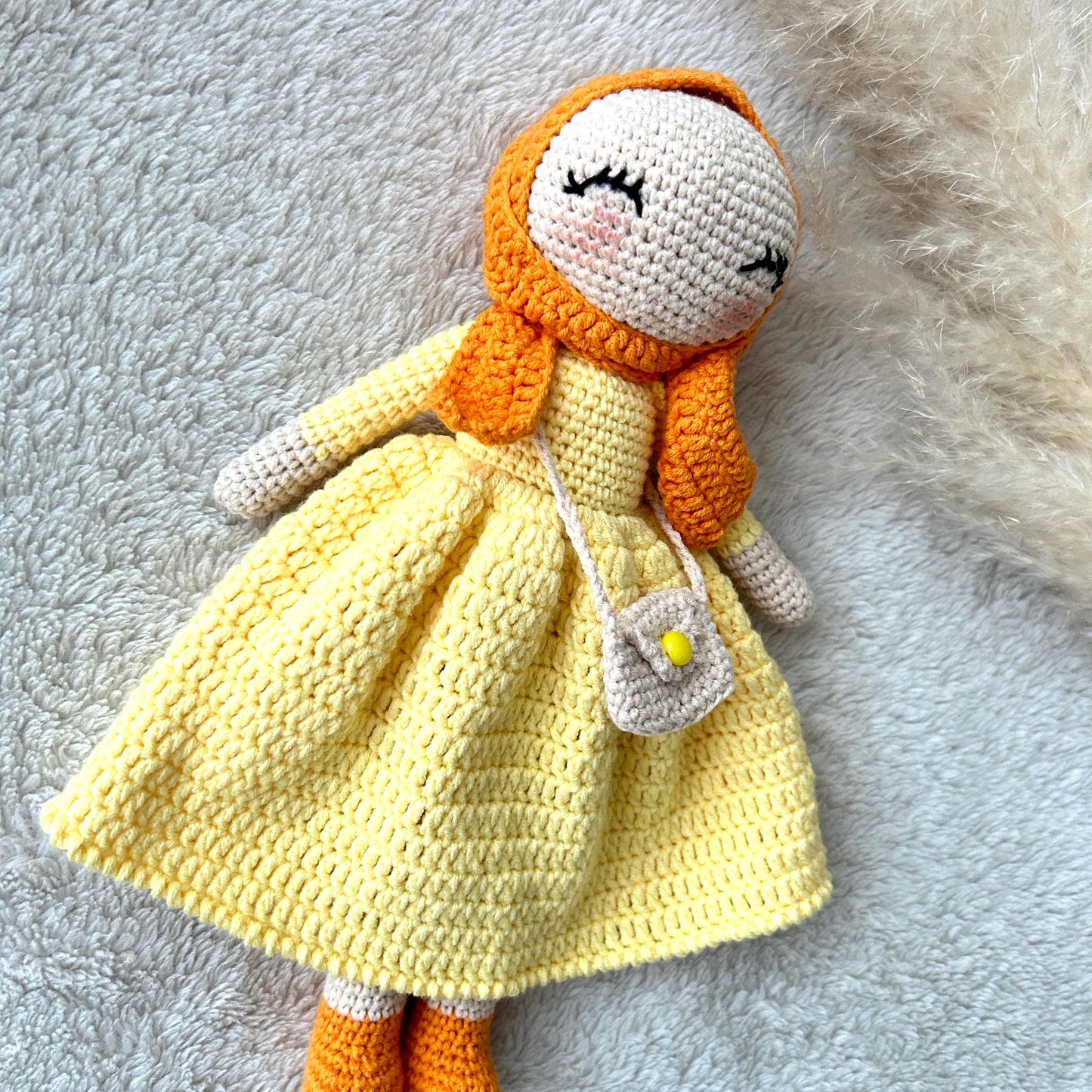 Handmade Crochet Muslim Doll: Ramadan Gift, Eid Gift