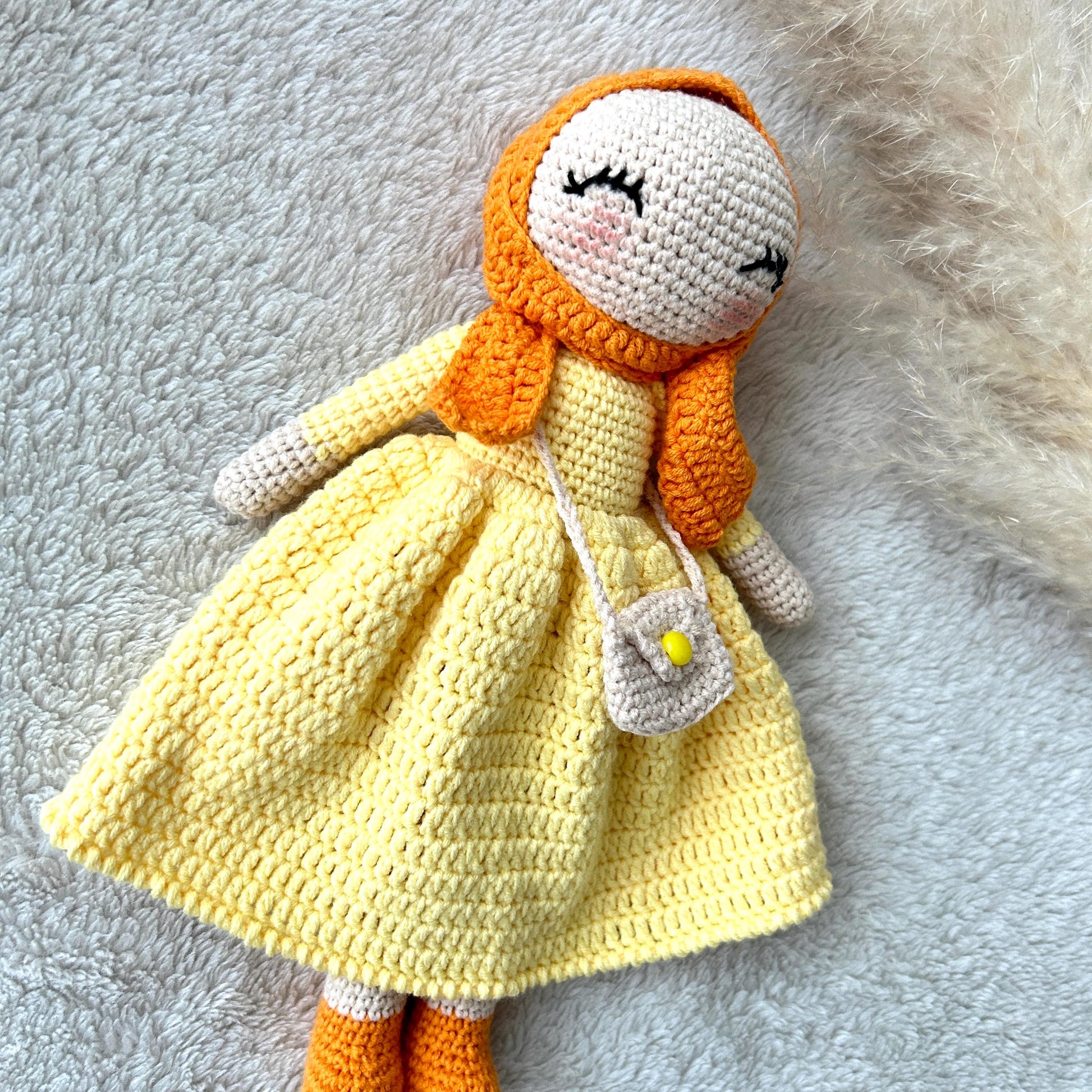 Handmade Crochet Muslim Doll: Ramadan Gift, Eid Gift