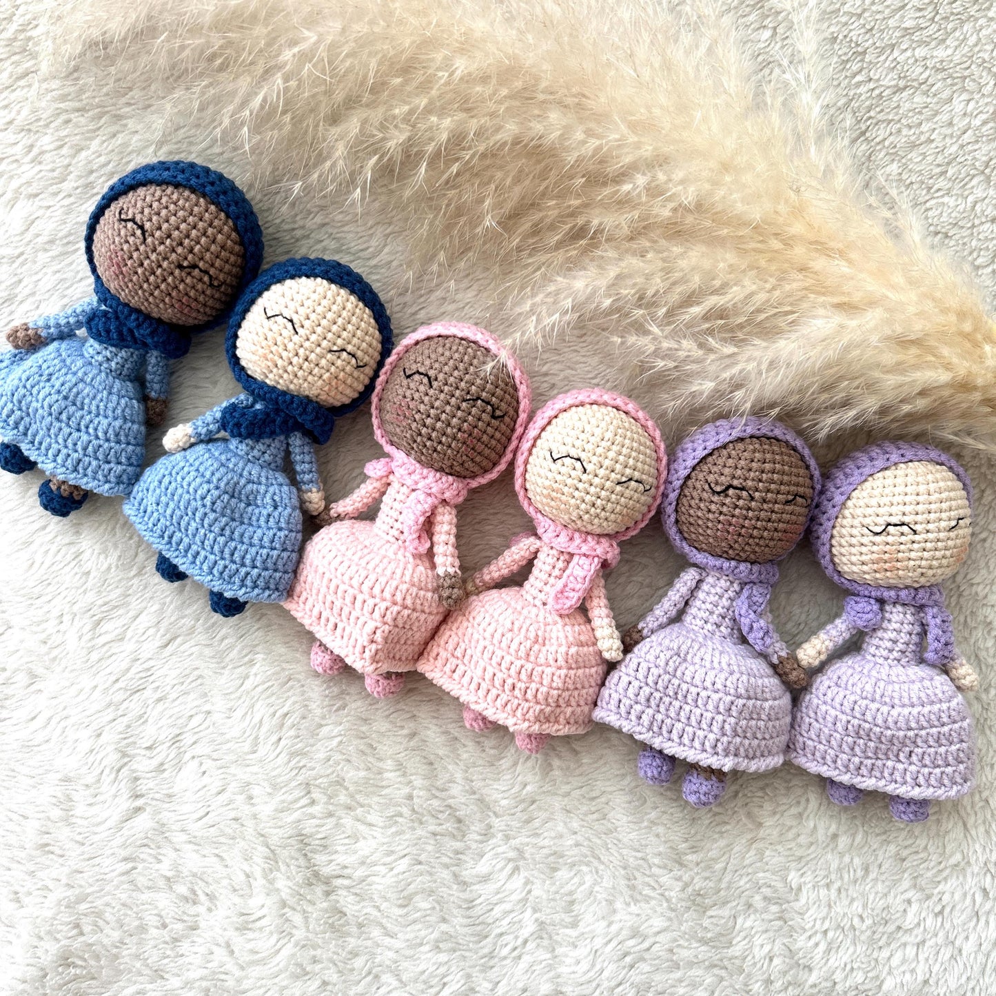 Crochet Hijab Doll: Amigurumi Muslim Gift, Ramadan Decor
