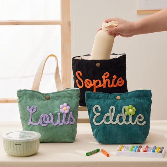 Personalized Name Handbag: Custom Children's Gift,Custom Name Handbag,Baby Shower Gifts, Traveling Children's handbags,Birthday Gift