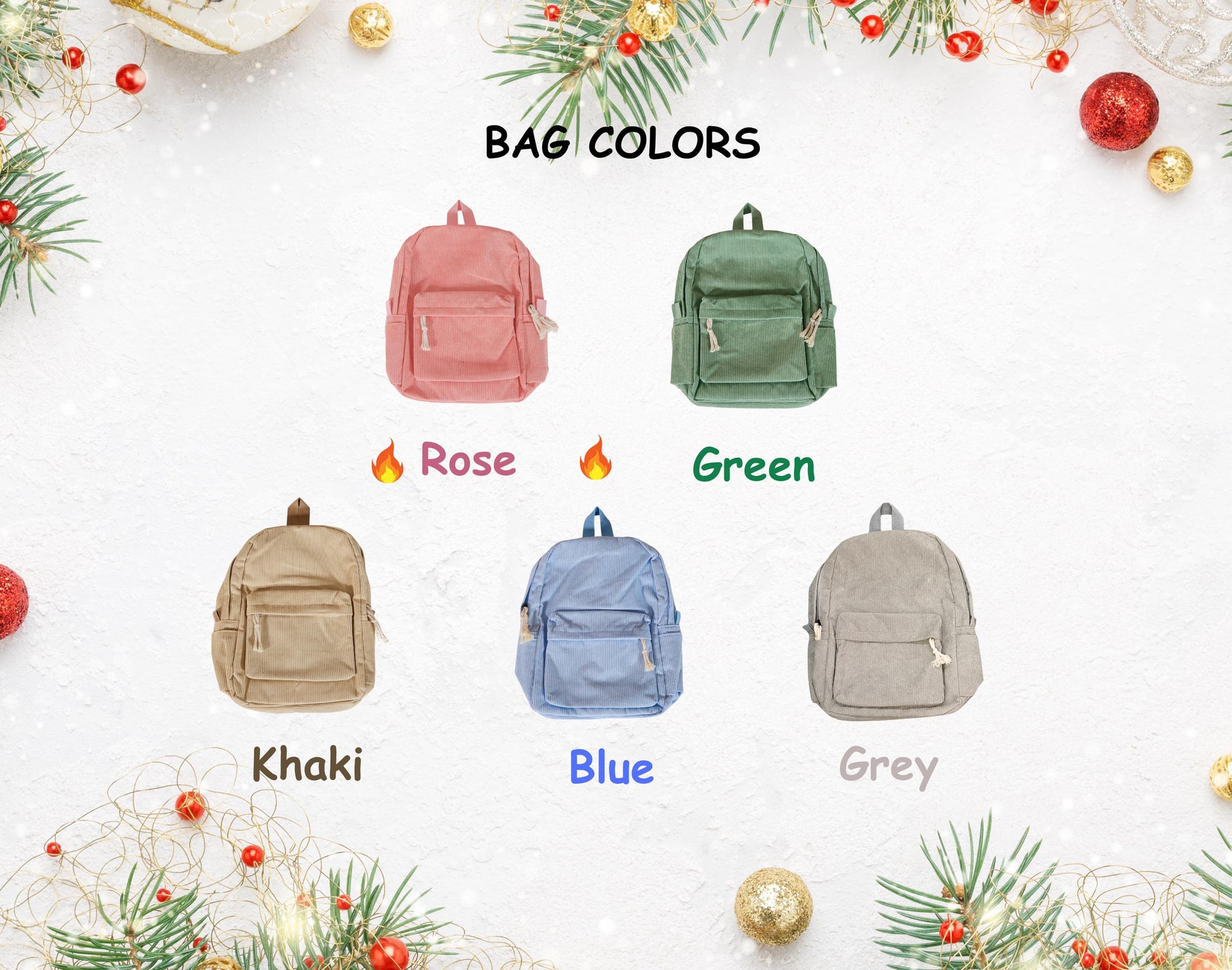 Custom Embroidered Name Backpack: Personalized School Bag,Back to School Kid Gift,Preschool School Bag, Backpack With Name, Christmas Gift