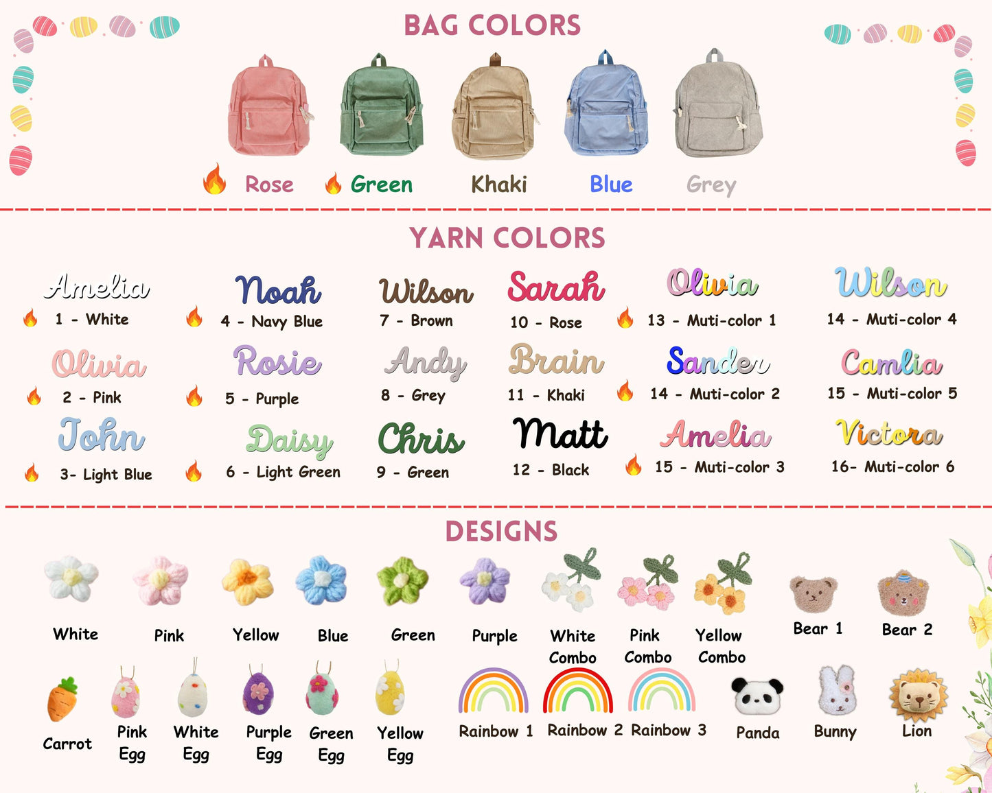 Custom Embroidered Name Backpack: Personalized School Bag,Back to School Kid Gift,Preschool School Bag, Backpack With Name, Birthday Gift